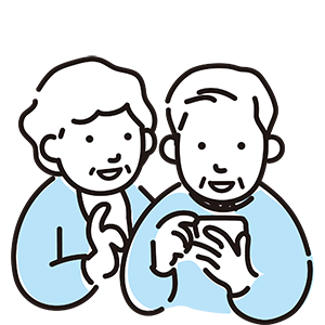 スマホイラスト